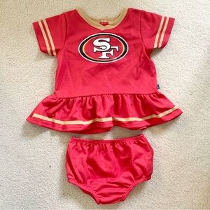 49ers Infant Dress